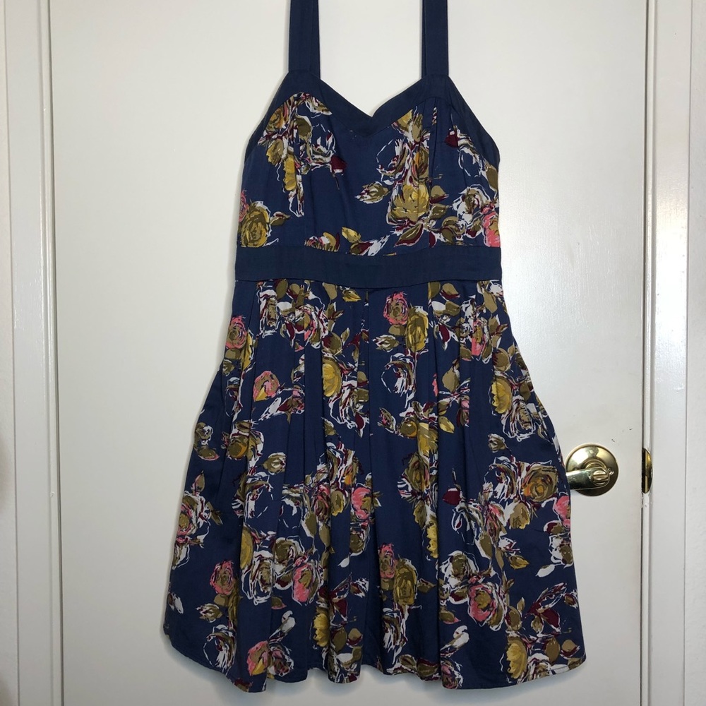 Pins And Needles Navy Floral Dress | S